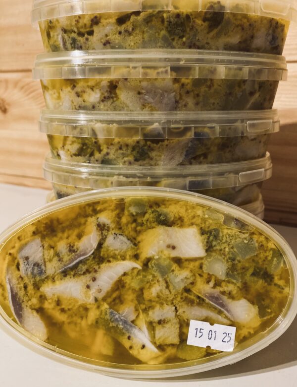 Heeringafilee tükid sinepis 200g